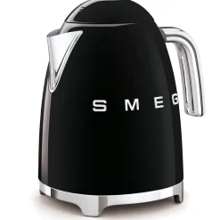 Smeg Jug Kettle & 2 Slice Toaster Set - Black