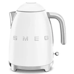 Smeg Jug Kettle & 2 Slice Toaster Set - Matte White