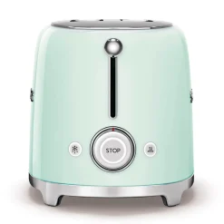 Smeg Jug Kettle & 2 Slice Toaster Set - Pastel Green