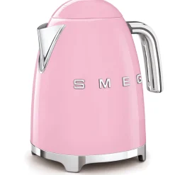 Smeg Jug Kettle & 4 Slice Toaster Set - Pink