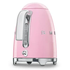 Smeg Jug Kettle & 4 Slice Toaster Set - Pink