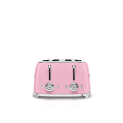 Smeg Jug Kettle & 4 Slice Toaster Set - Pink