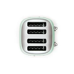 Smeg Jug Kettle & 4 Slice Toaster Set - Pastel Green