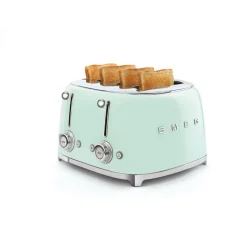 Smeg Jug Kettle & 4 Slice Toaster Set - Pastel Green