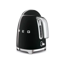 Smeg Jug Kettle & 4 Slice Toaster Set - Black