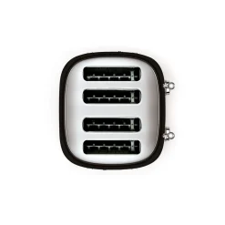 Smeg Jug Kettle & 4 Slice Toaster Set - Black