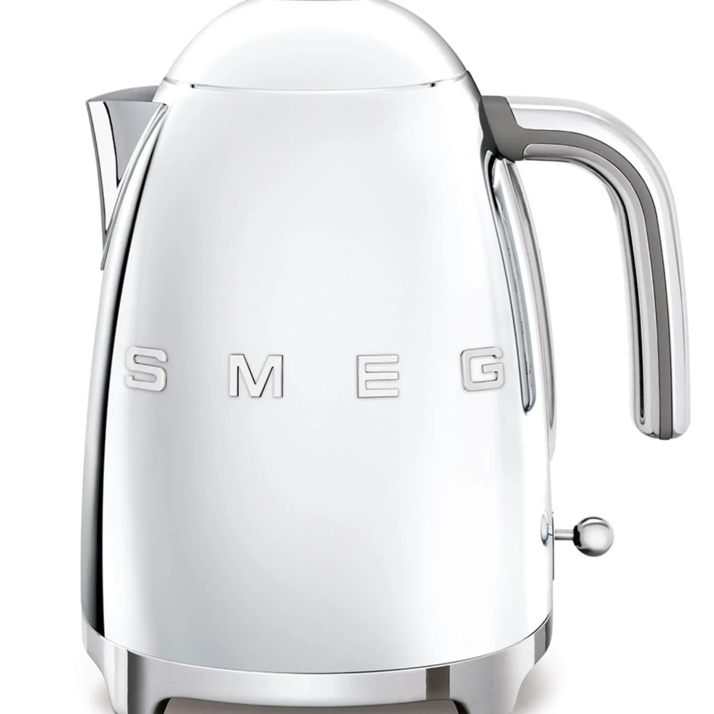 Smeg Jug Kettle & 2 Slice Toaster Set - Chrome