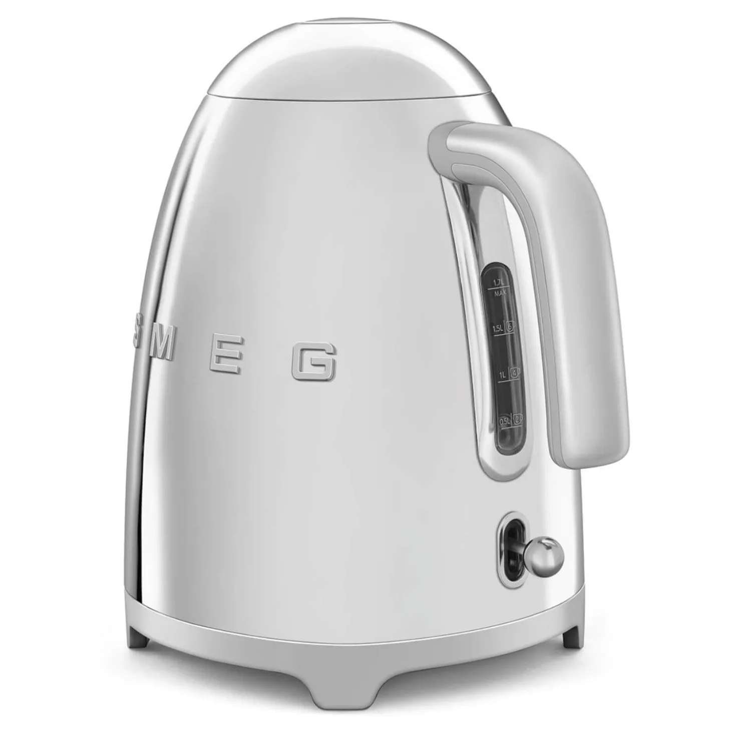 Smeg Jug Kettle & 2 Slice Toaster Set - Chrome