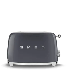 Smeg Jug Kettle & 2 Slice Toaster Set - Slate Grey