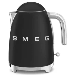 Smeg Jug Kettle & 2 Slice Toaster Set - Matte Black