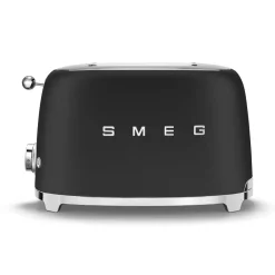 Smeg Jug Kettle & 2 Slice Toaster Set - Matte Black