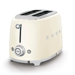 Smeg Jug Kettle & 2 Slice Toaster Set - Cream