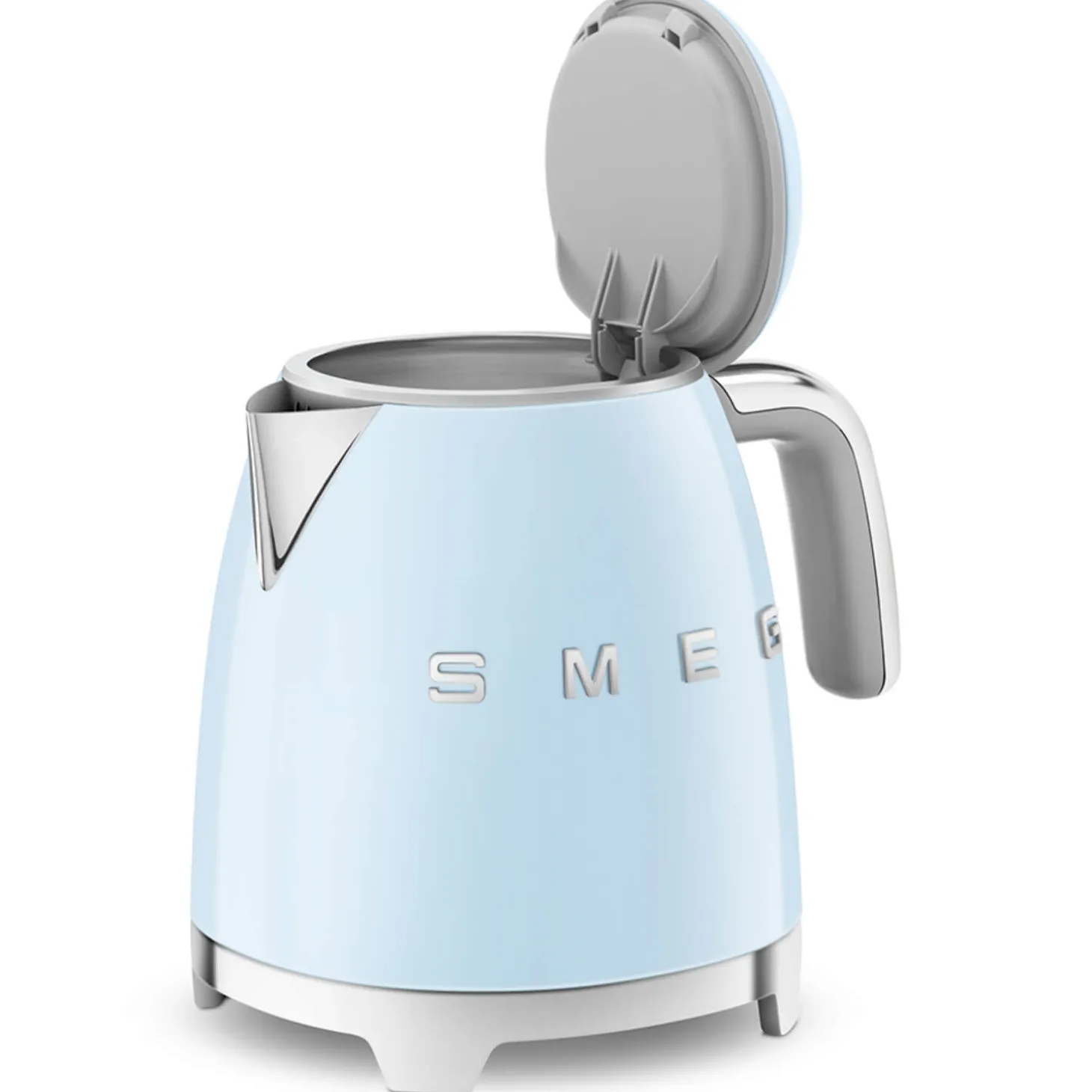 Smeg Mini Kettle & 2 Slice Toaster Set - Pastel Blue