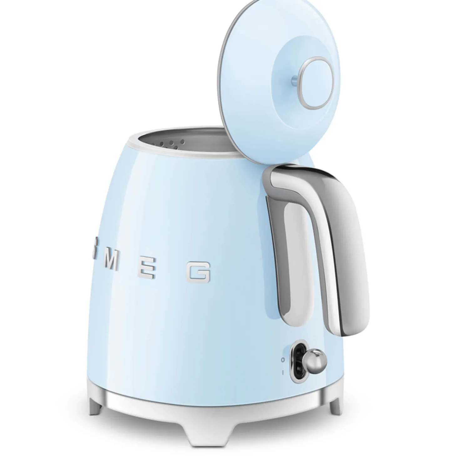 Smeg Mini Kettle & 2 Slice Toaster Set - Pastel Blue