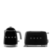 Smeg Mini Kettle & 2 Slice Toaster Set - Black