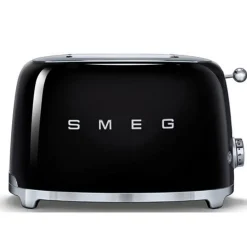 Smeg Mini Kettle & 2 Slice Toaster Set - Black