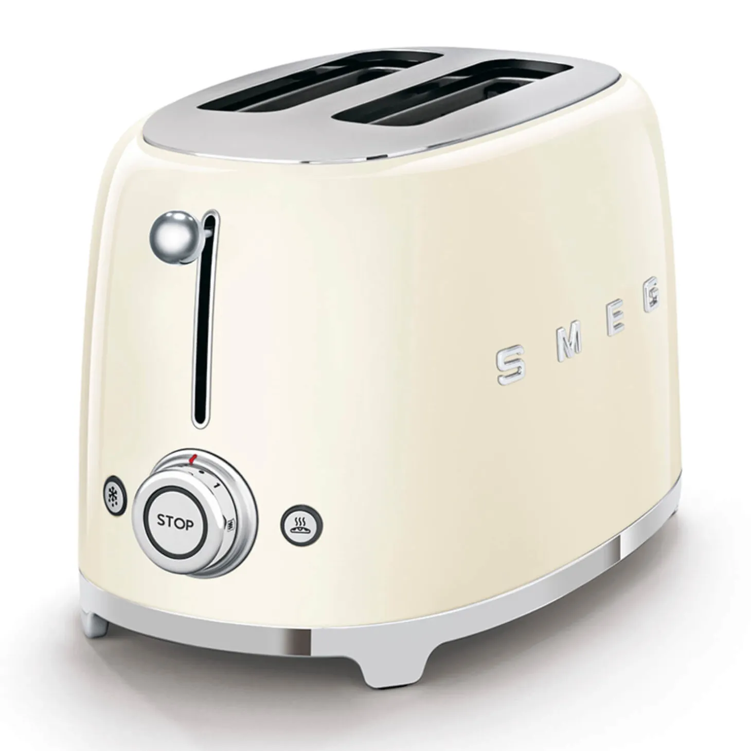 Smeg Mini Kettle & 2 Slice Toaster Set - Cream