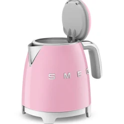 Smeg Mini Kettle & 2 Slice Toaster Set - Pink