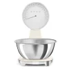 Smeg 50's Retro Style KSF01 Kitchen Scales - Cream