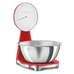 Smeg 50's Retro Style KSF01 Kitchen Scales - Red