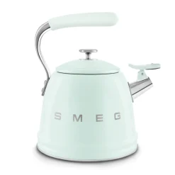 Smeg 50's Retro Style WKF01 Whistling Stove Top Kettle - Pastel Green