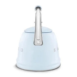 Smeg 50's Retro Style WKF01 Whistling Stove Top Kettle - Pastel Blue
