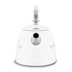 Smeg 50's Retro Style WKF01 Whistling Stove Top Kettle - White
