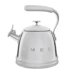 Smeg 50's Retro Style WKF01 Whistling Stove Top Kettle - Chrome