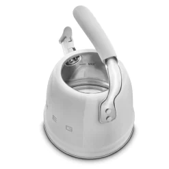 Smeg 50's Retro Style WKF01 Whistling Stove Top Kettle - Chrome