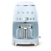 Smeg 50's Style Retro DCF02 Drip Filter Coffee Machine - Pastel Blue