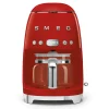 Smeg 50's Style Retro DCF02 Drip Filter Coffee Machine - Red