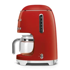 Smeg 50's Style Retro DCF02 Drip Filter Coffee Machine - Red