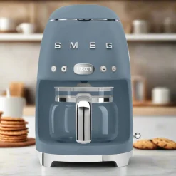 Smeg 50's Style Retro DCF02 Drip Filter Coffee Machine - Matte Storm Blue