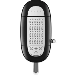 Smeg 50's Style Retro ECF02BLUK Espresso Coffee Machine & CGF11BLUK Coffee Grinder - Black