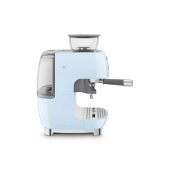 Smeg 50s Style Retro EGF03 Bean-to-Cup Espresso Coffee Machine - Pastel Blue