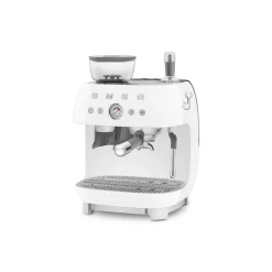 Smeg 50s Style Retro EGF03 Bean-to-Cup Espresso Coffee Machine - White