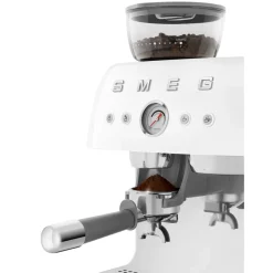 Smeg 50s Style Retro EGF03 Bean-to-Cup Espresso Coffee Machine - White