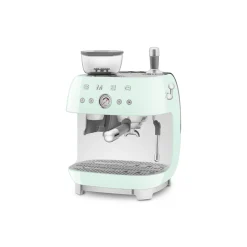 Smeg 50s Style Retro EGF03 Bean-to-Cup Espresso Coffee Machine - Pastel Green
