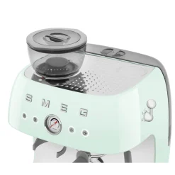 Smeg 50s Style Retro EGF03 Bean-to-Cup Espresso Coffee Machine - Pastel Green