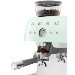 Smeg 50s Style Retro EGF03 Bean-to-Cup Espresso Coffee Machine - Pastel Green