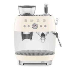 Smeg 50s Style Retro EGF03 Bean-to-Cup Espresso Coffee Machine - Cream