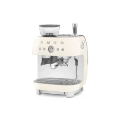 Smeg 50s Style Retro EGF03 Bean-to-Cup Espresso Coffee Machine - Cream