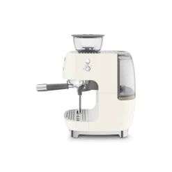 Smeg 50s Style Retro EGF03 Bean-to-Cup Espresso Coffee Machine - Cream
