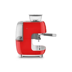 Smeg 50s Style Retro EGF03 Bean-to-Cup Espresso Coffee Machine - Red