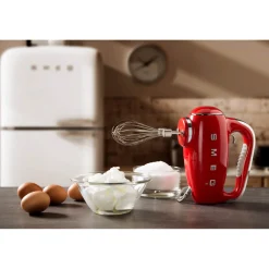 Smeg 50's Style Retro HMF01 Hand Mixer - Red