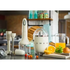 Smeg 50's Style Retro HMF01 Hand Mixer - Cream