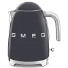 Smeg 50's Style Retro KLF03 Jug Kettle - Slate Grey