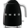 Smeg 50's Style Retro KLF03 Jug Kettle - Black