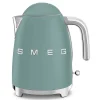 Smeg 50's Style Retro KLF03 Jug Kettle - Emerald Green