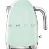 Smeg 50's Style Retro KLF03 Jug Kettle - Pastel Green
